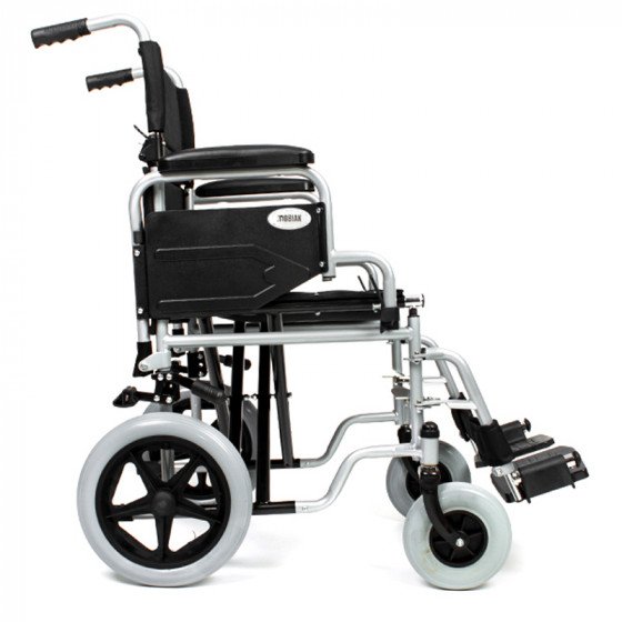 Narrow Wheelchair with Medium Size Wheels Mobiak Gemini 0811307