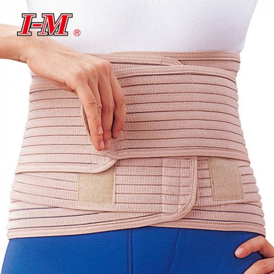 High-waist Lumbar Belt with Bands and Bindings I-M ΕΒ-537