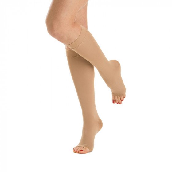 Relaxsan Soft Graduated Compression Knee-High Stockings Class II (23-32mmHg) Open Toe