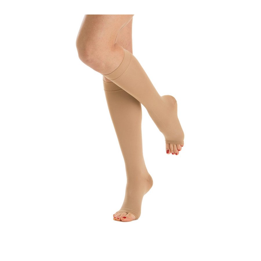 Relaxsan Soft Graduated Compression Knee-High Stockings Class II (23-32mmHg) Open Toe