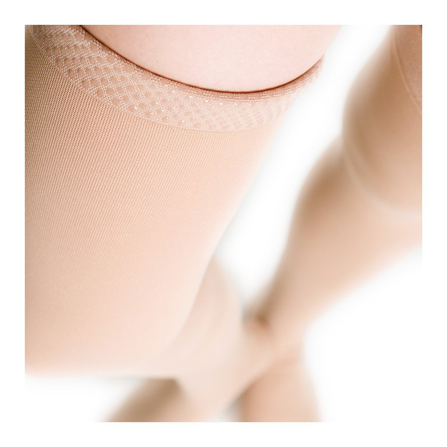 Varisan Top Graduated Compression Thigh-High Stockings with Silicone Ccl 2 (23-32 mmHg) Beige