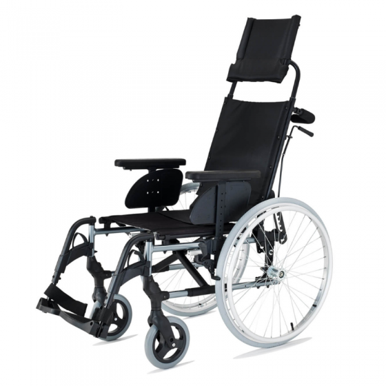 Breezy Style Reclining 24" Αναπηρικό Αμαξίδιο Ελαφρού Τύπου με Ανακλινόμενη Πλάτη Sunrise