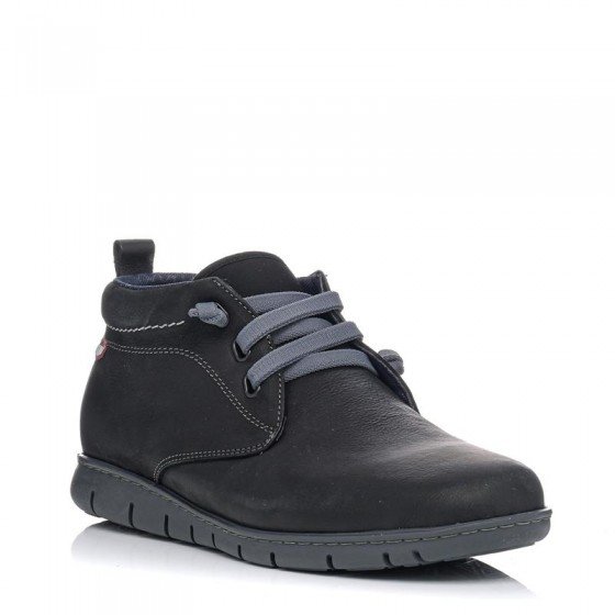 On Foot Men's Anatomic Laced Shoes 8552 Black
