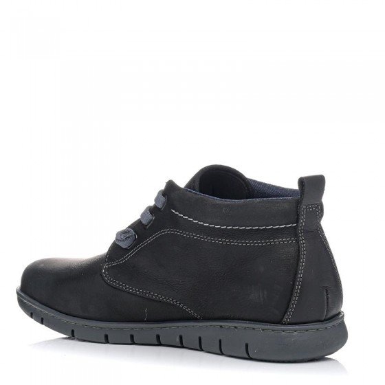 On Foot Men's Anatomic Laced Shoes 8552 Black