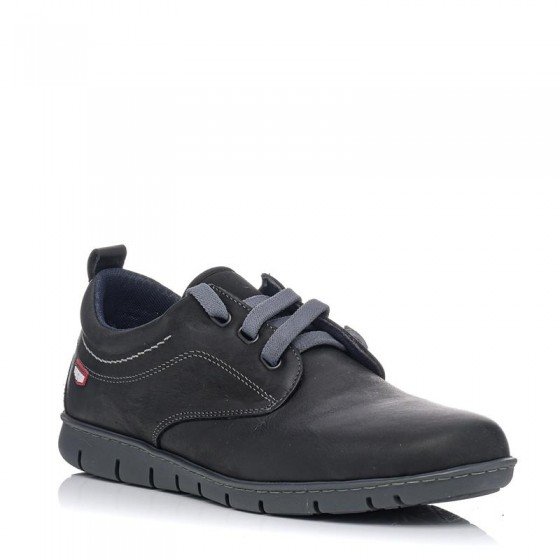 On Foot Men's Anatomic Laced Shoes 8551 Black