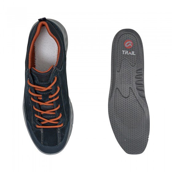 Ara Paolo 36240-12G Men's Anatomic Sneakers Blue