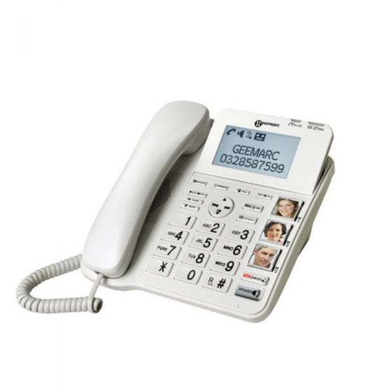 CL 595 Geemarc Ampligied Home Telephone