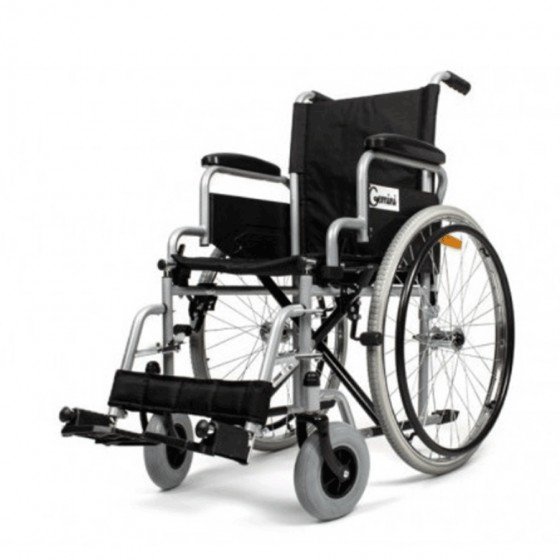 Metallic Wheelchair with...