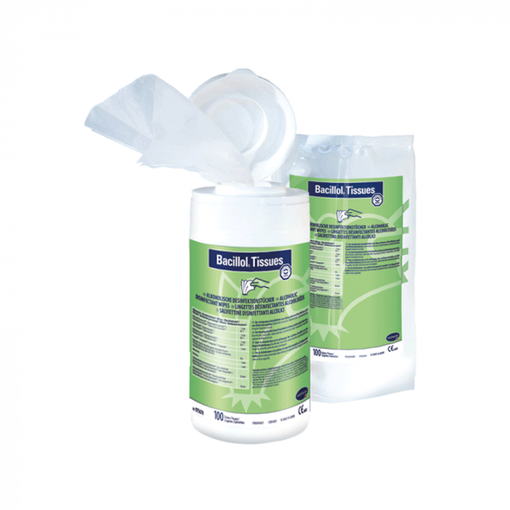 Hartmann Bacillol Tissues Alcohol-based rapid disinfection wipes (100 pcs.)
